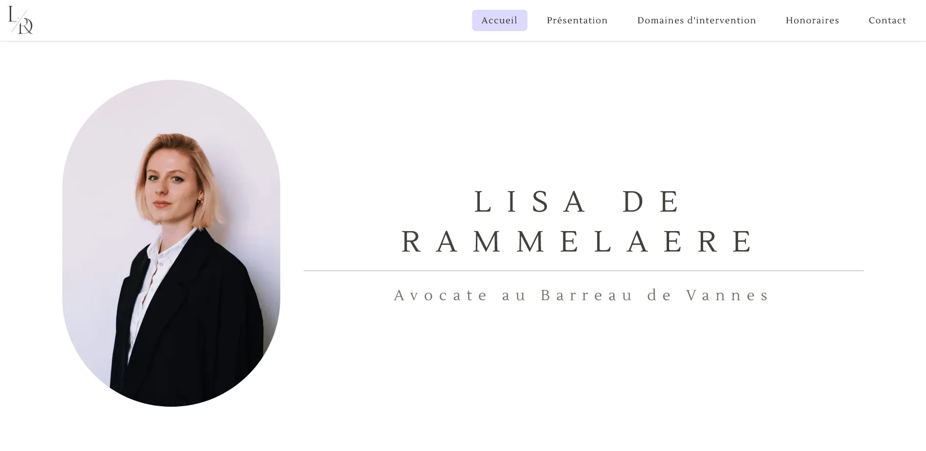 Capture d'écran de Lisa De Rammelaere