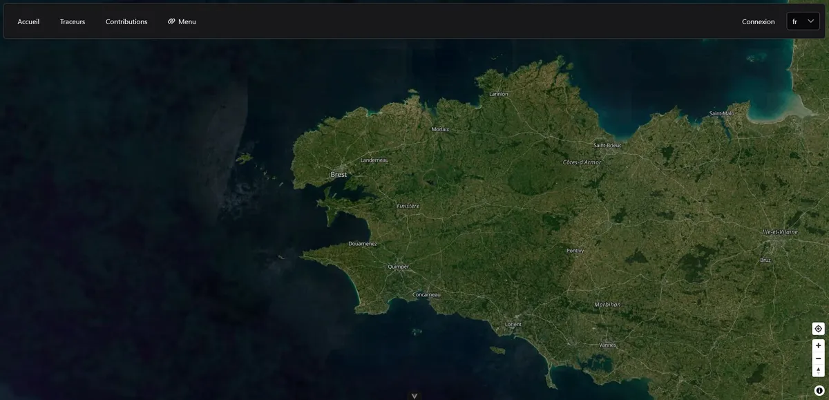 Capture d'écran principal de Ocean Plastic Tracker